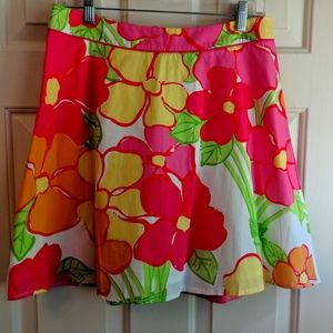 Lilly Pulitzer size 4 mint condition floral skirt